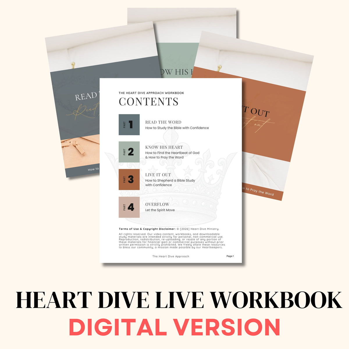 The Heart Dive Approach Workbook