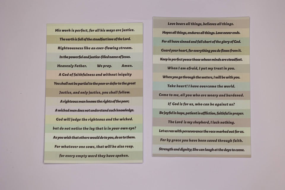 Bible Verse Stickers