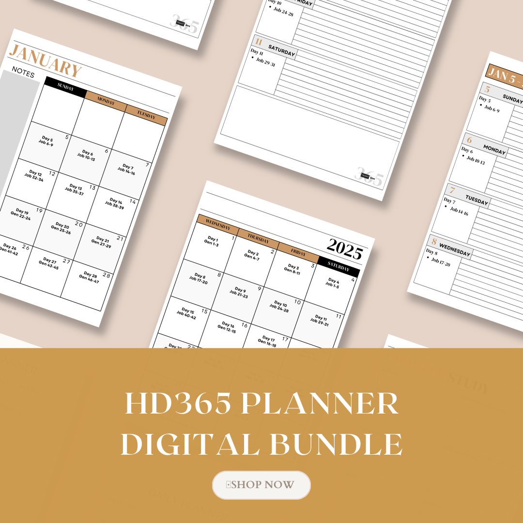 DIGITAL BUNDLE | 2025 Planner PDFs