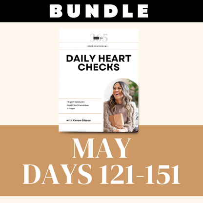 Heart Check BUNDLE | May Days 121 – 151