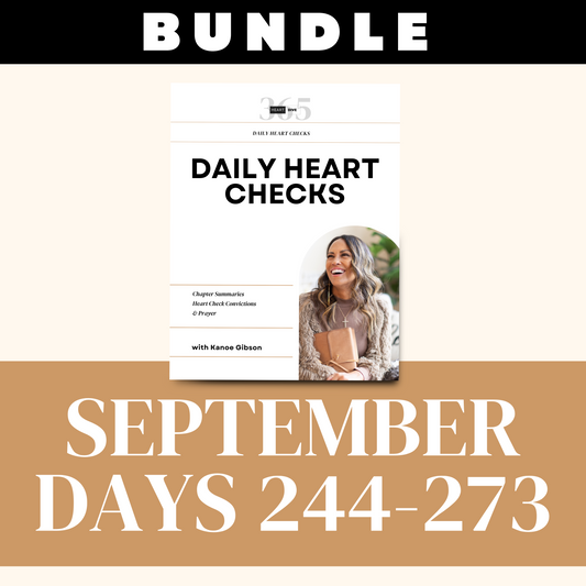 Heart Check BUNDLE | September Days 244-273