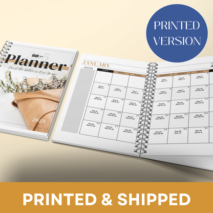 PRINT COPY | Bundle Planner & Calendar (2025)