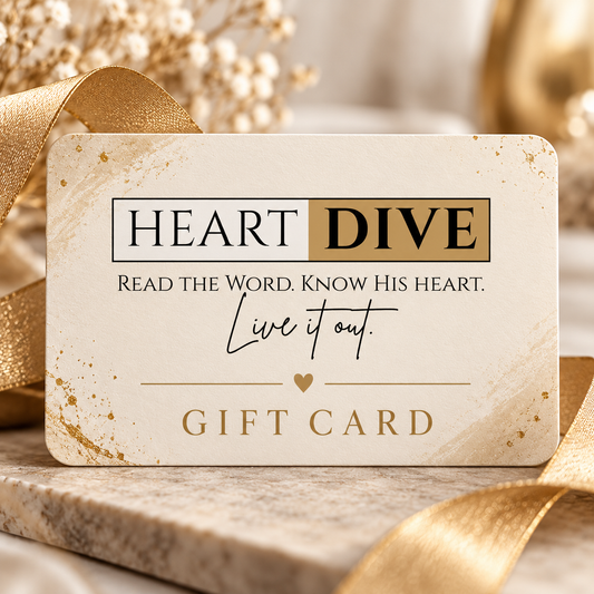 Heart Dive Shop Gift Card