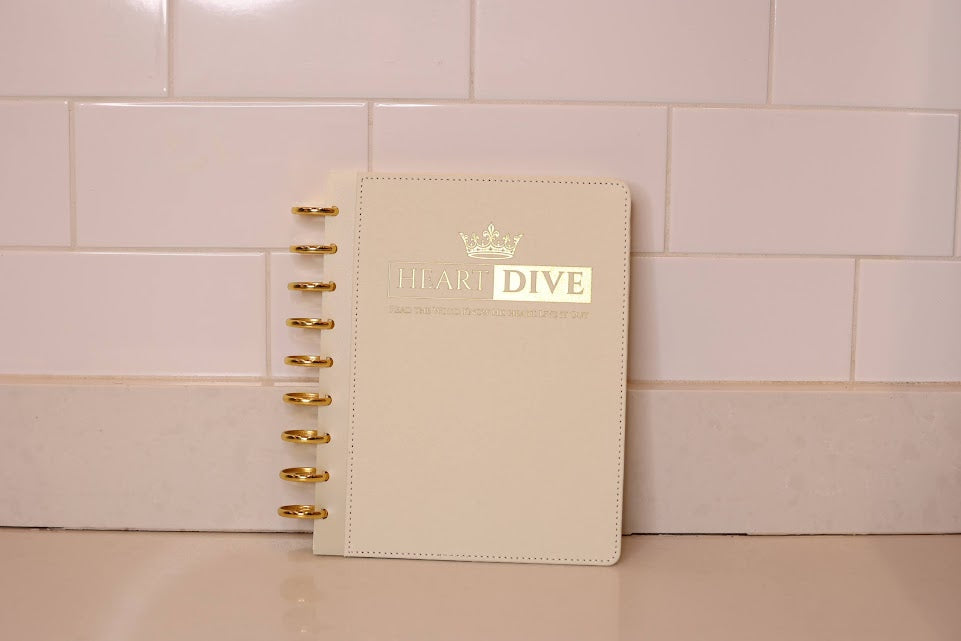 Heart Dive Undated Faith Planner