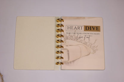 Heart Dive Undated Faith Planner