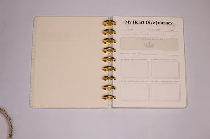 Heart Dive Undated Faith Planner