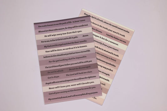 Bible Verse Stickers