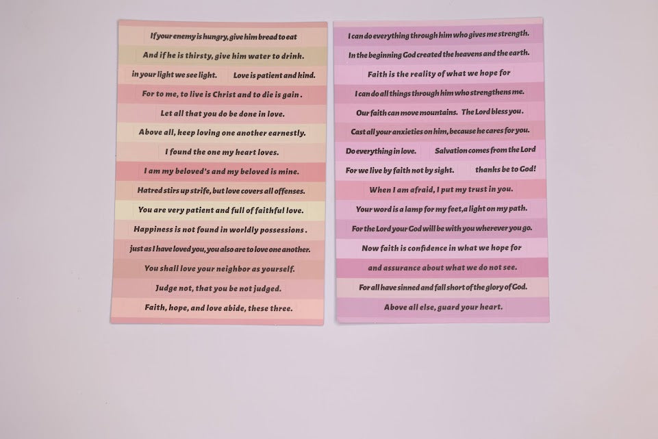 Bible Verse Stickers
