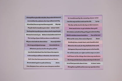 Bible Verse Stickers