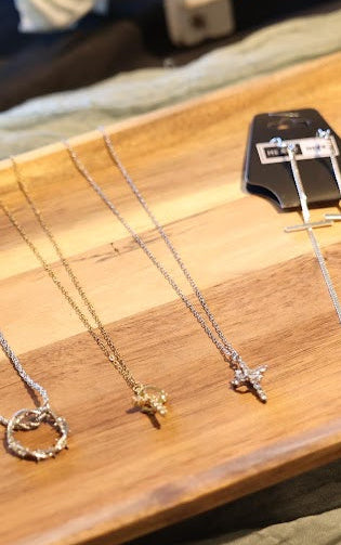 Cross & Crown Necklace