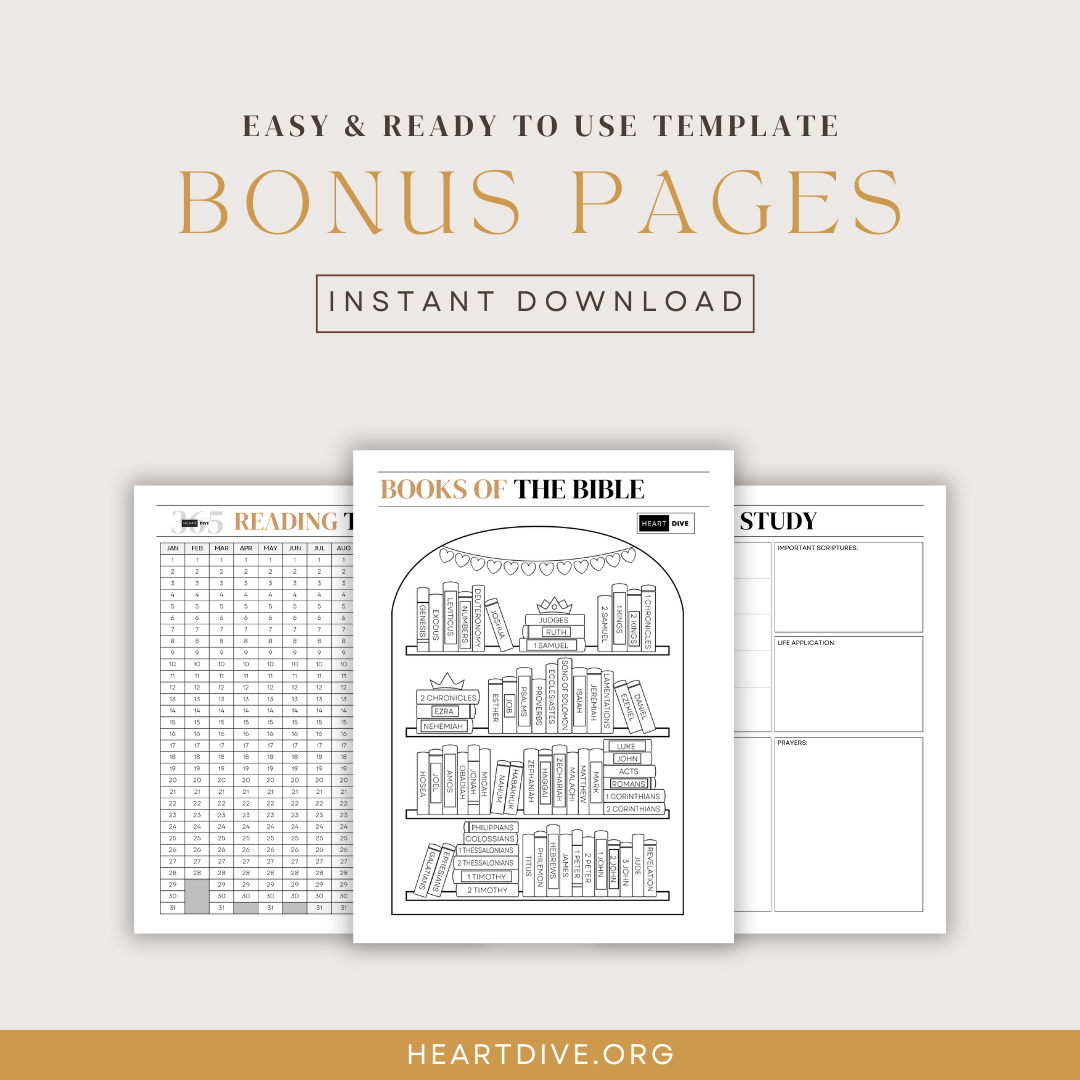 HD365 | Undated Planner with Bonus Pages