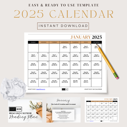 DIGITAL BUNDLE | 2025 Planner PDFs