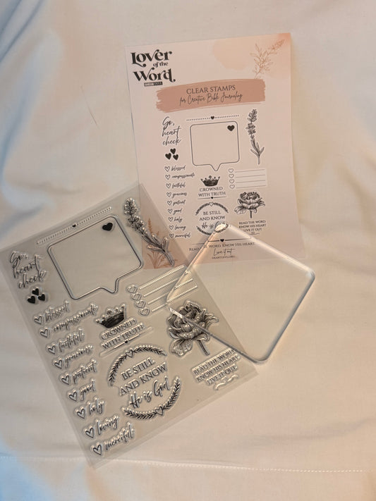 Lover of The Word Stamp Set