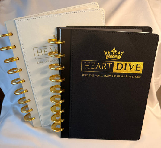 Heart Dive Undated Faith Planner