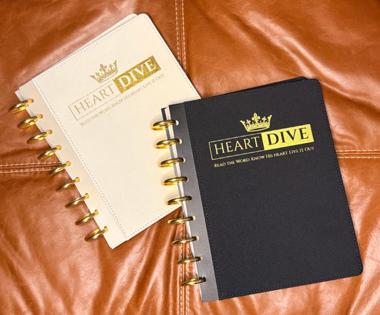 Heart Dive Undated Faith Planner