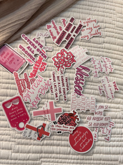 25 Pack Journal Stickers