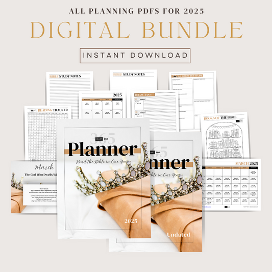 DIGITAL BUNDLE | 2025 Planner PDFs