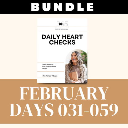 Heart Check BUNDLE | February Days 032-059