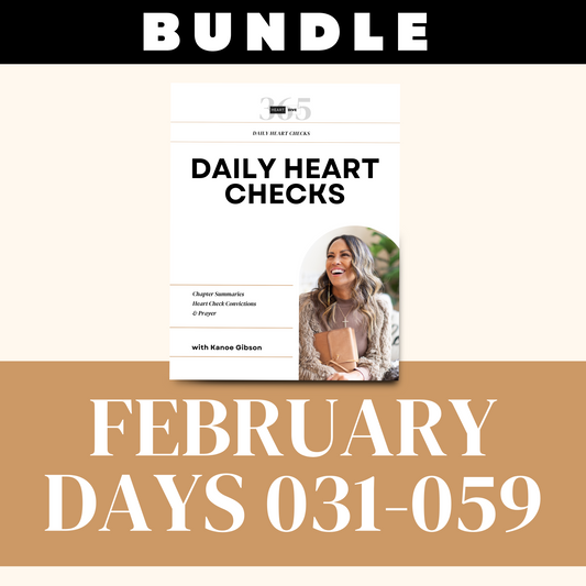 Heart Check BUNDLE | February Days 032-059